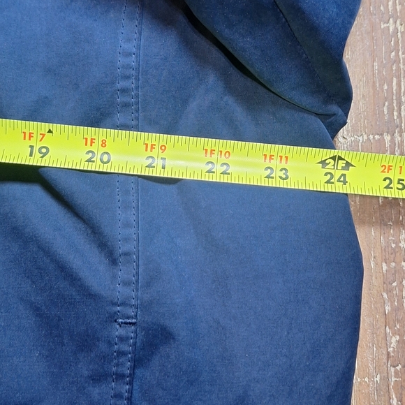 Columbia Large Coat/Jacket Mens Fleece Lined Navy Blue Many Pockets Zip Up - Picture 8 of 8